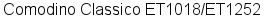 Comodino Classico ET1018/ET1252